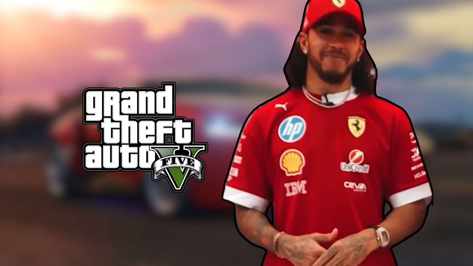 Lewis Hamilton was only a one-time Formula One World Drivers' Champion when GTA 5 came out.