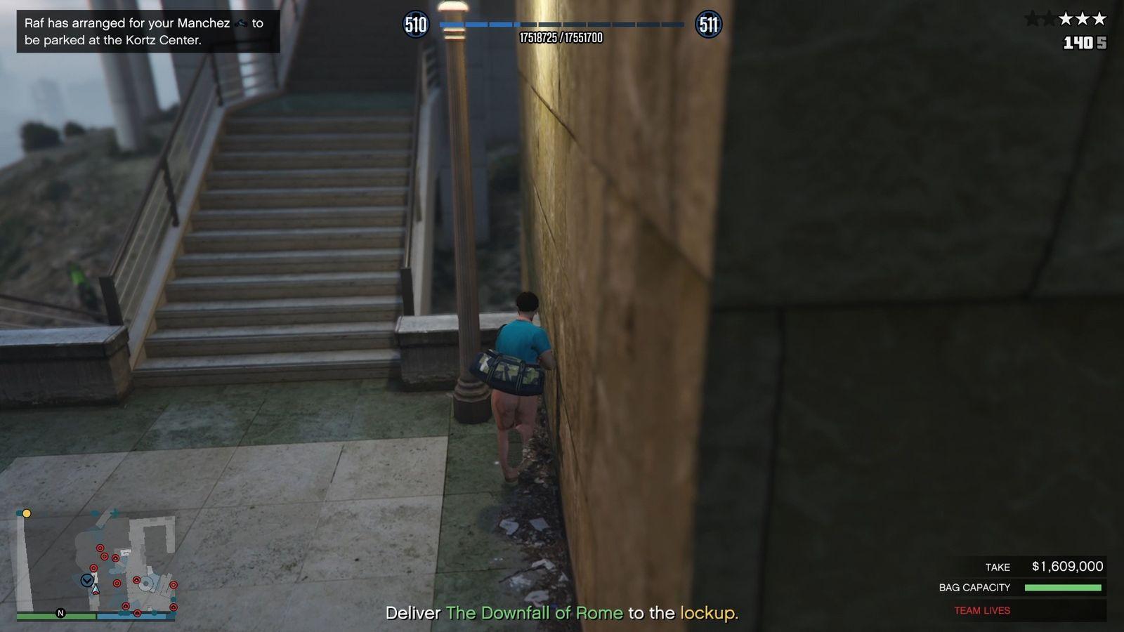 The ledge you need to jump over.