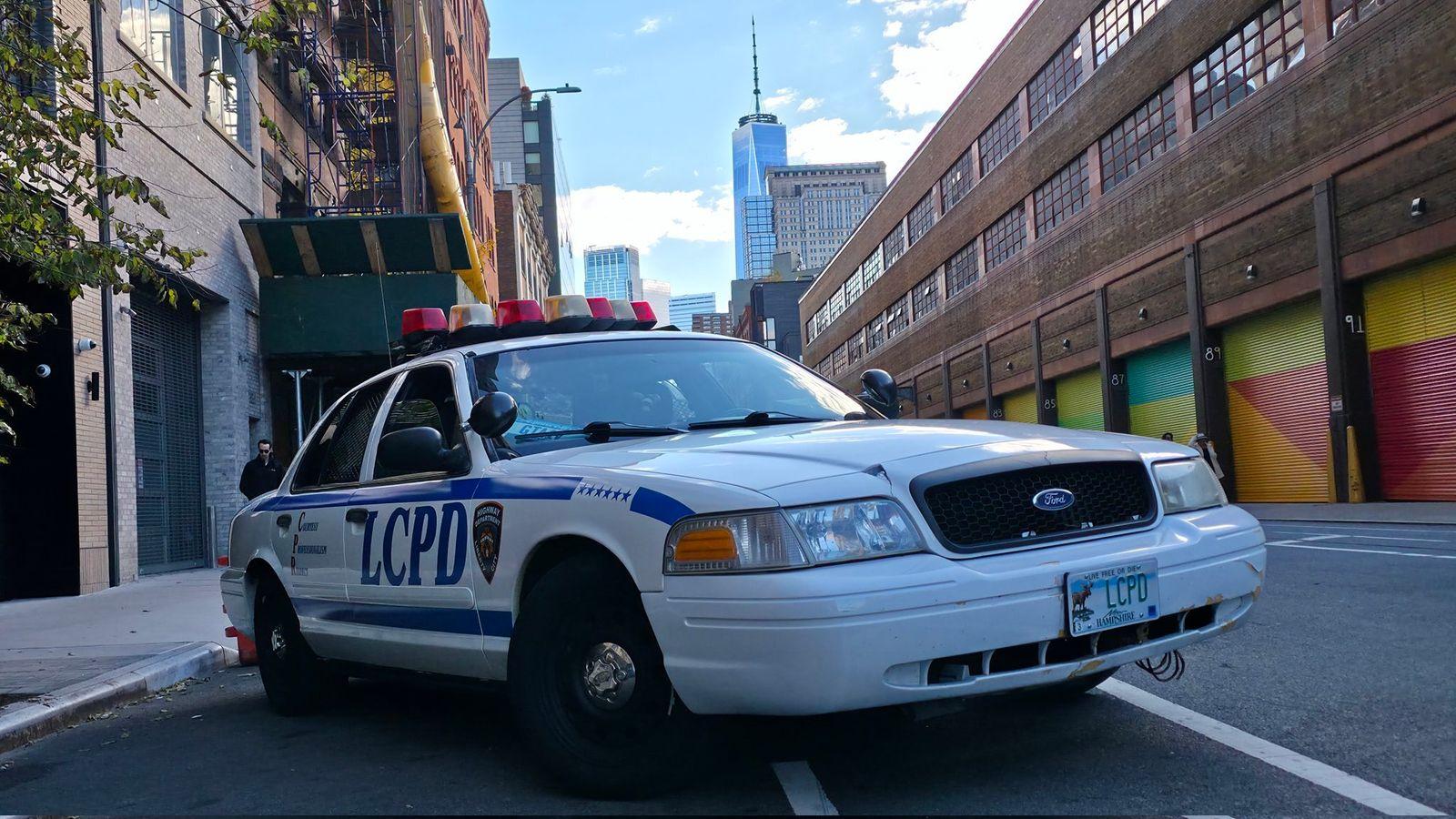 The custom LCPD cruiser is stopping traffic and turning heads across NYC.