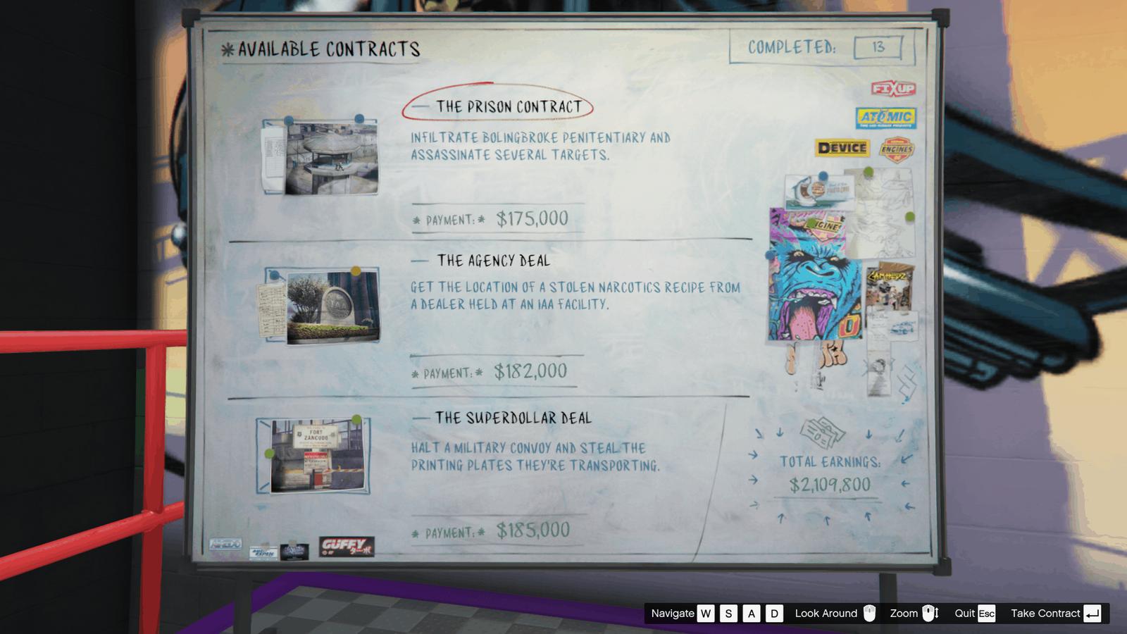 Job Board with Contracts In The Auto Shop