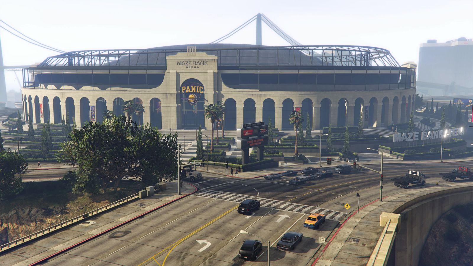Maze Bank Arena in the heart of La Puerta.