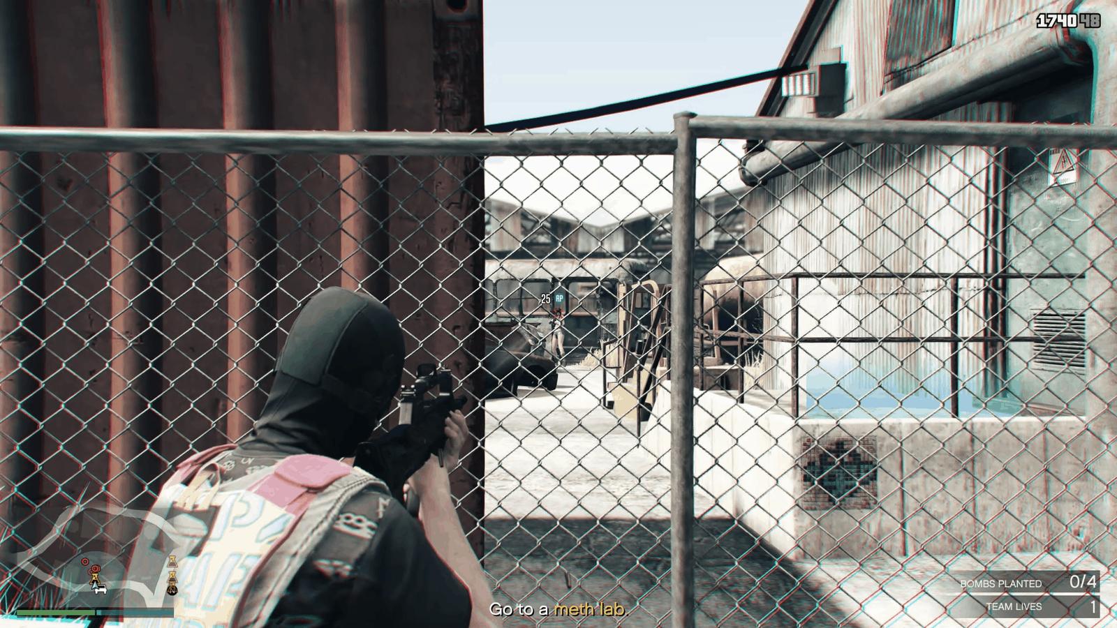 Eliminating the Lost MC gang members at the meth lab site
