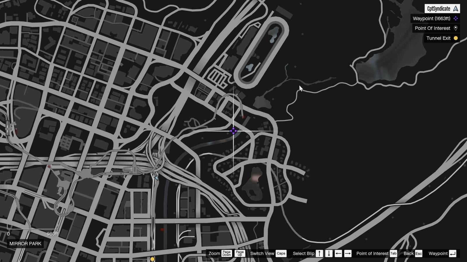 Sewer Tunnel Entrance Location