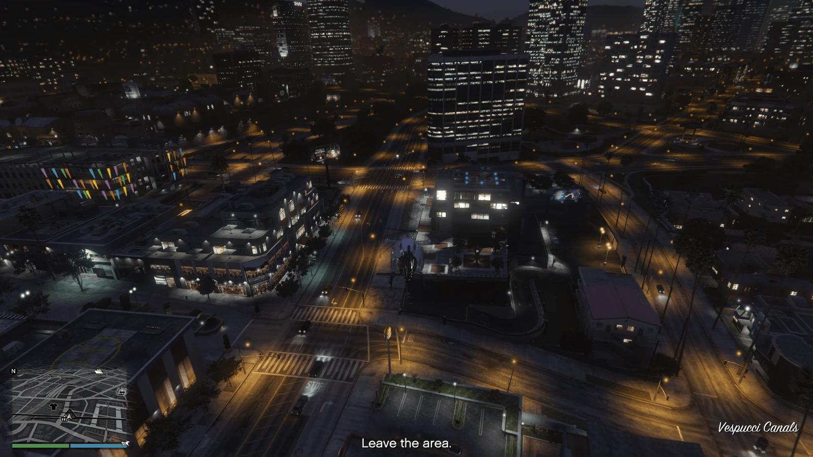 Leaving the area