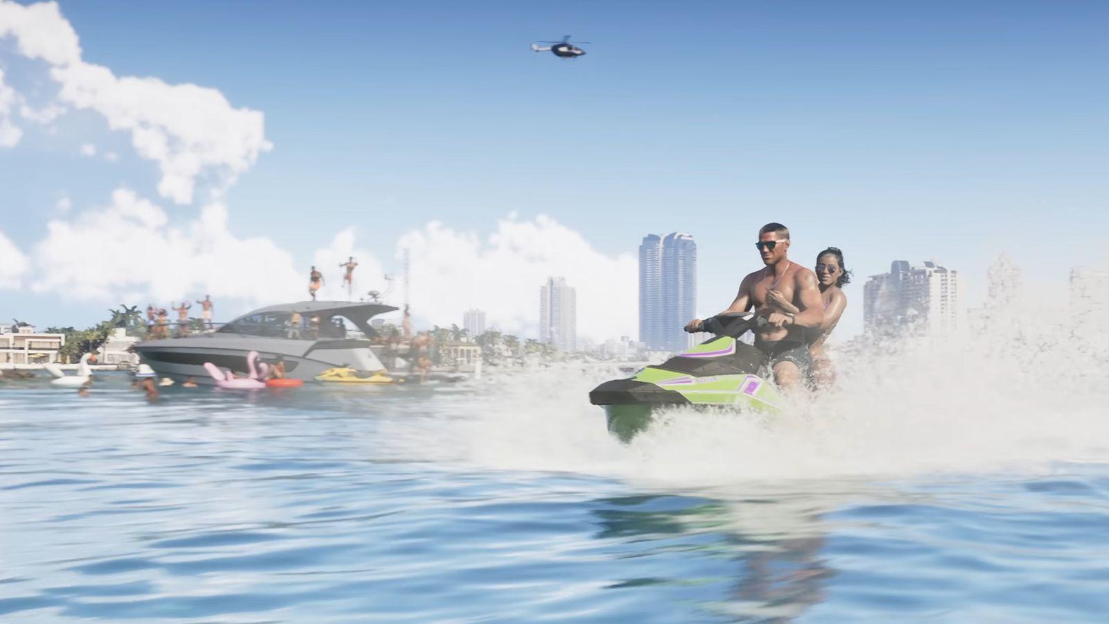 No, nobody is actually playing GTA 6 yet but it does reveal how high the level of anticipation for the game is.