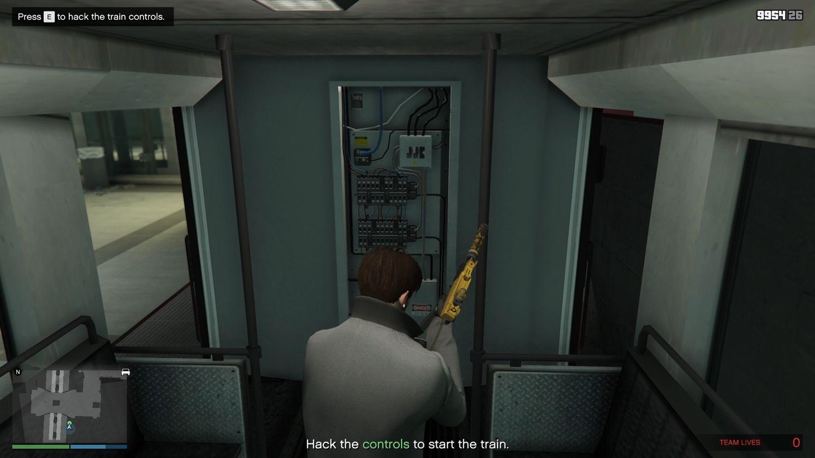 Train control terminal.