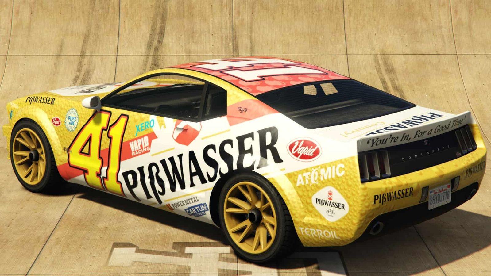 Vapid Pißwasser Dominator (Rear)