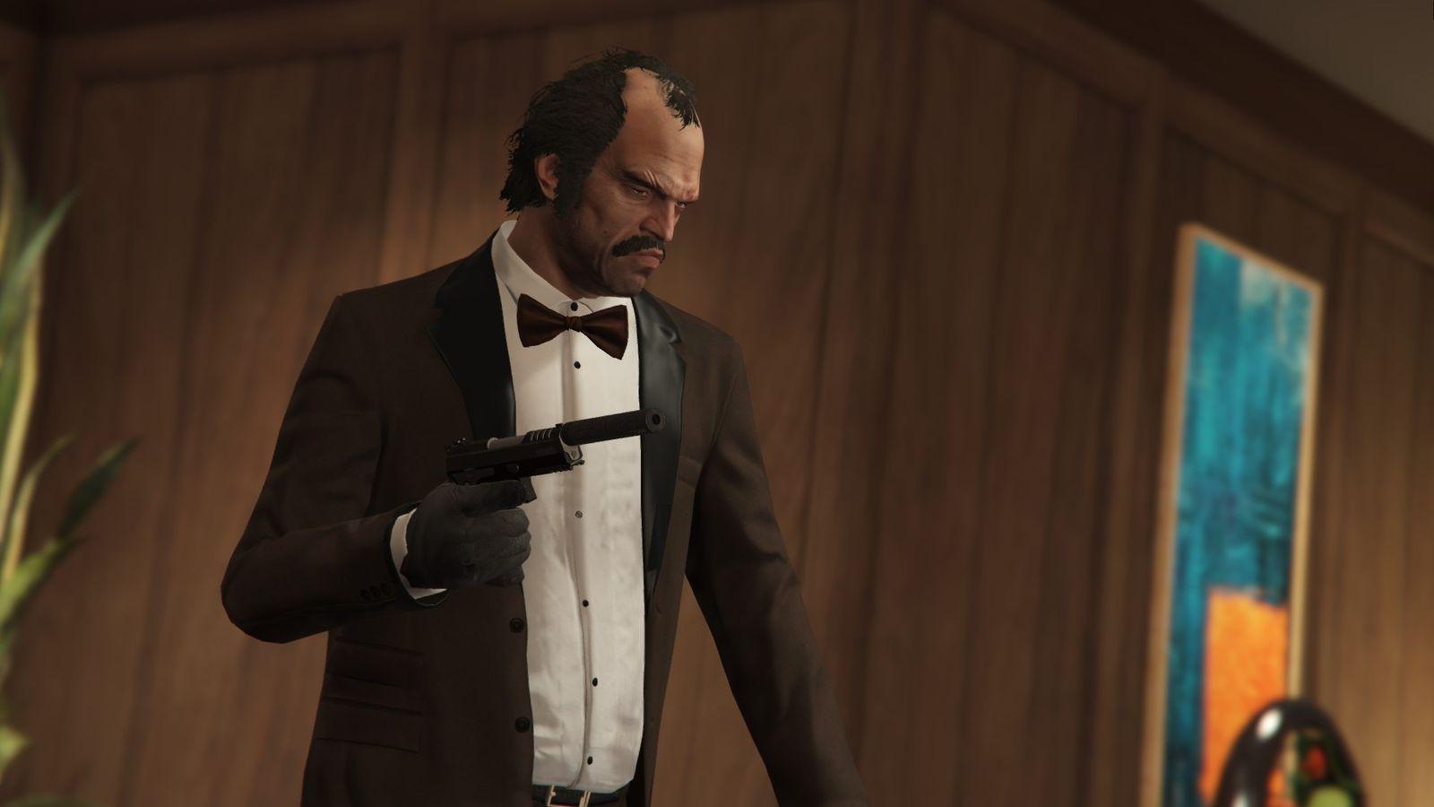 A dataminer found a character model in GTA V's source code that matches leaked 2011 screenshots of Rockstar's canceled spy game Agent.