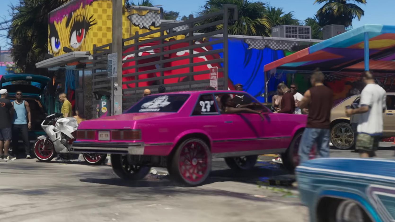Declasse Tulip M-100 as seen in the first GTA VI trailer.