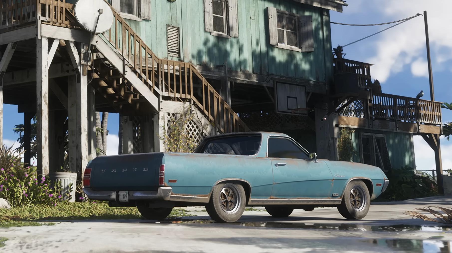 The Vapid Creado in Grand Theft Auto VI as seen in the second trailer.
