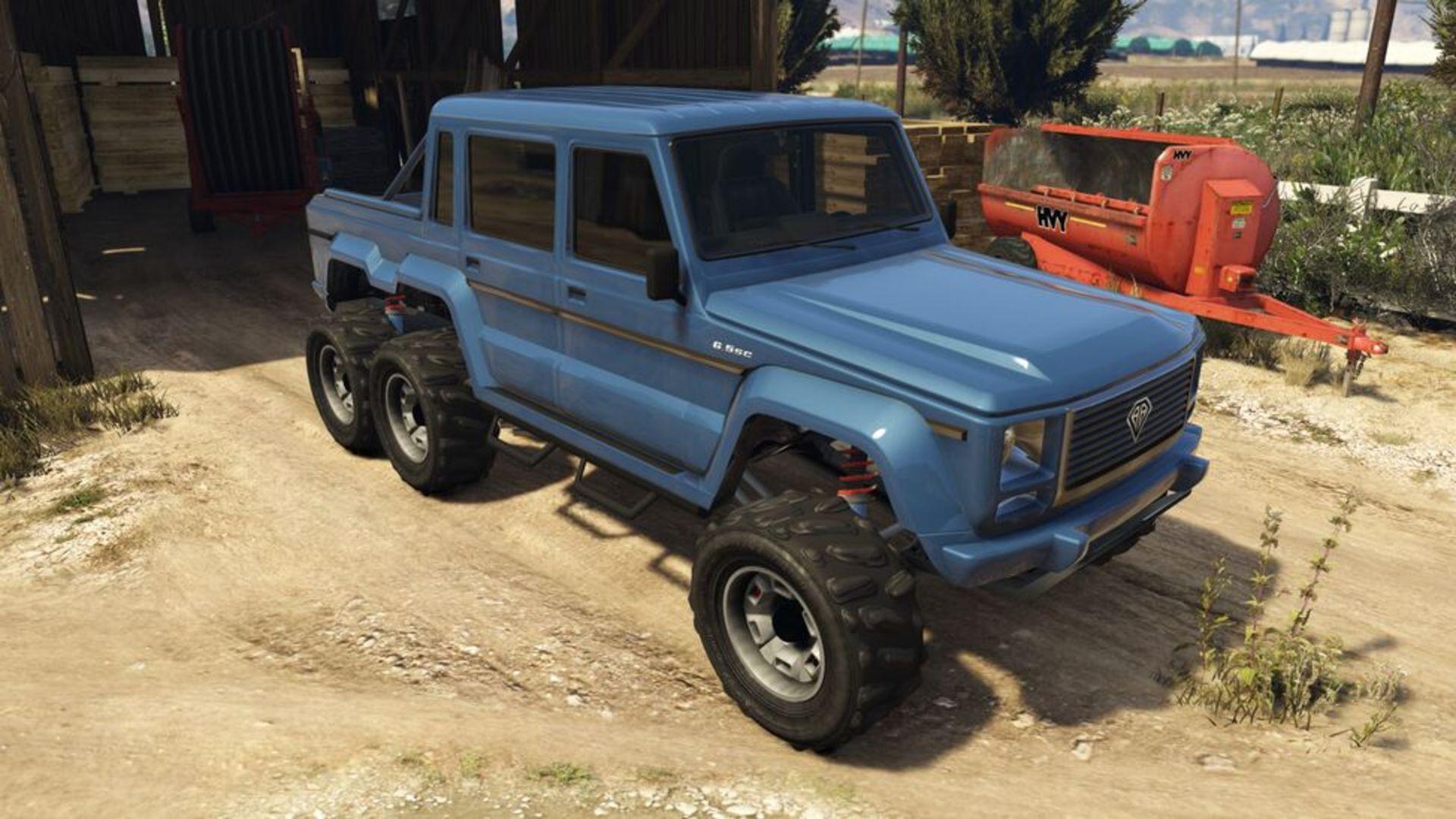 Benefactor Dubsta 6x6 preview