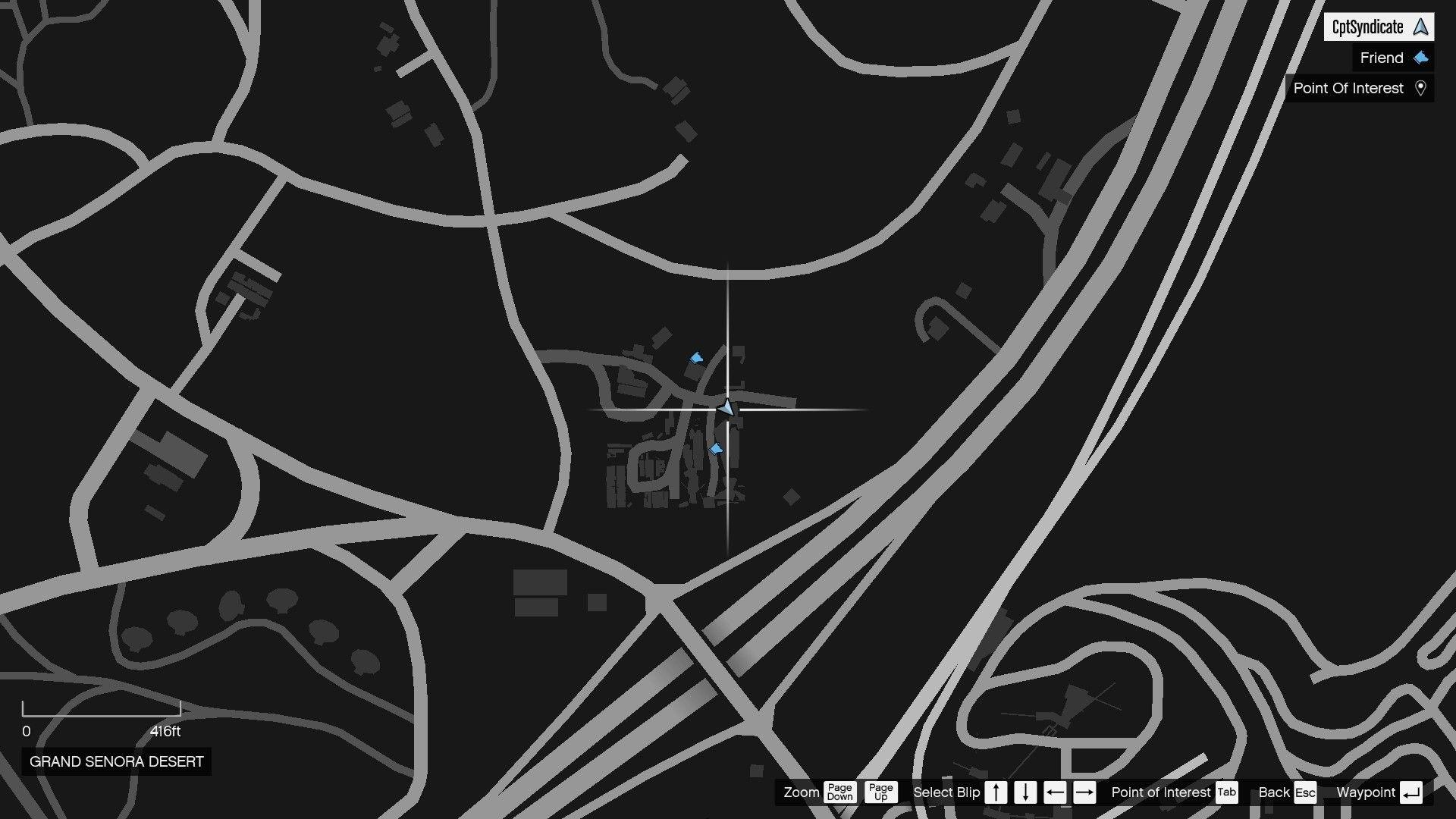 Blue Container Cockpit clue map location.