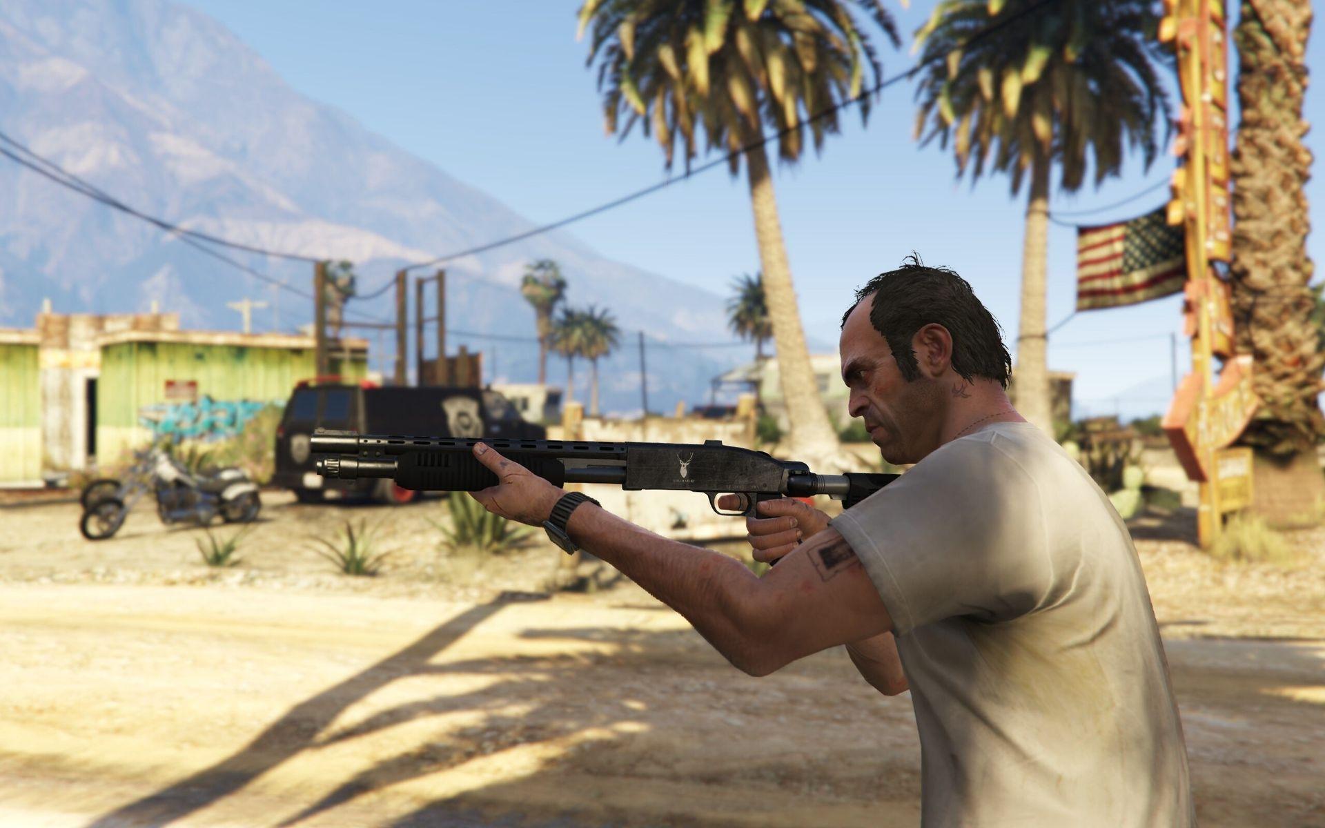 To be fair, Grand Theft Auto V doesn't look as bad as its age would suggest.