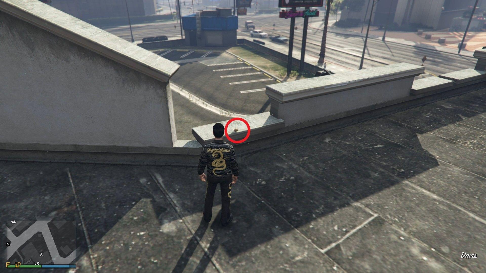 The Yuanbao on the roof of the Porn Crackers at Davis.