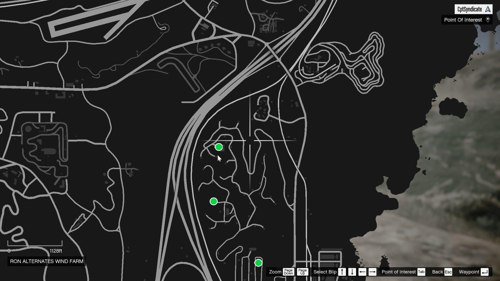 GJ can be at any one of the three marked locations.