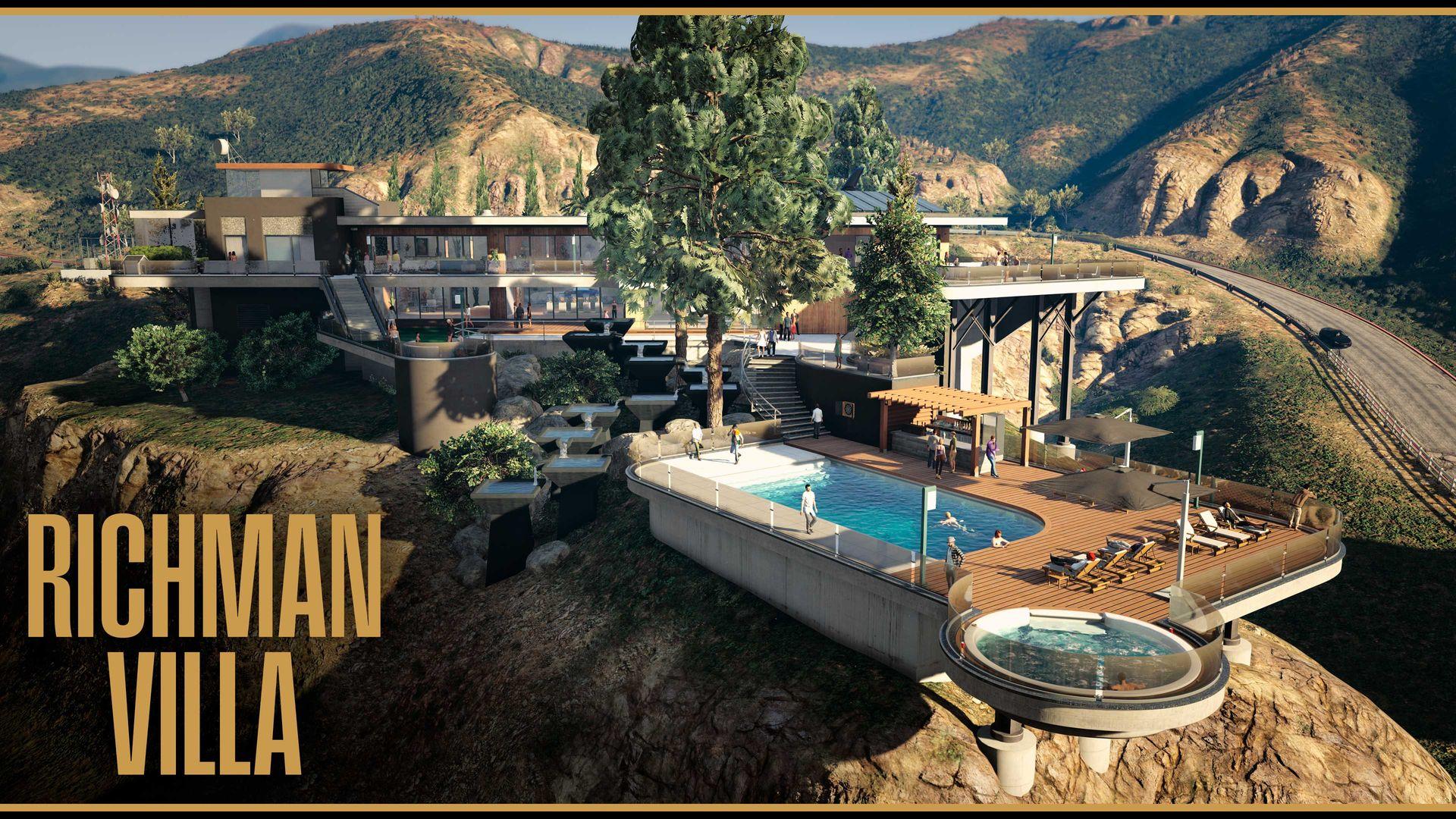 Richman Villa Mansion.
