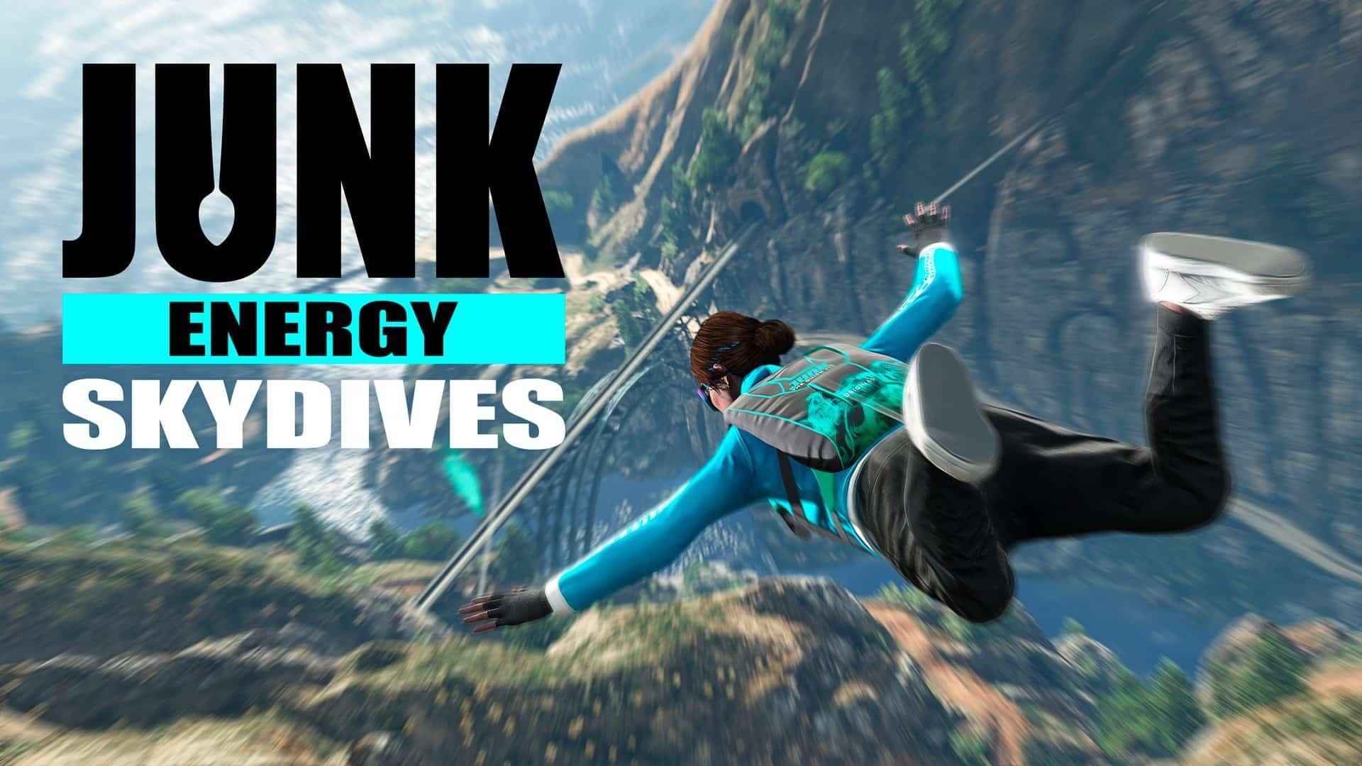 The Junk Energy Skydives is heaven sent for thrill-seeking GTA Online players.