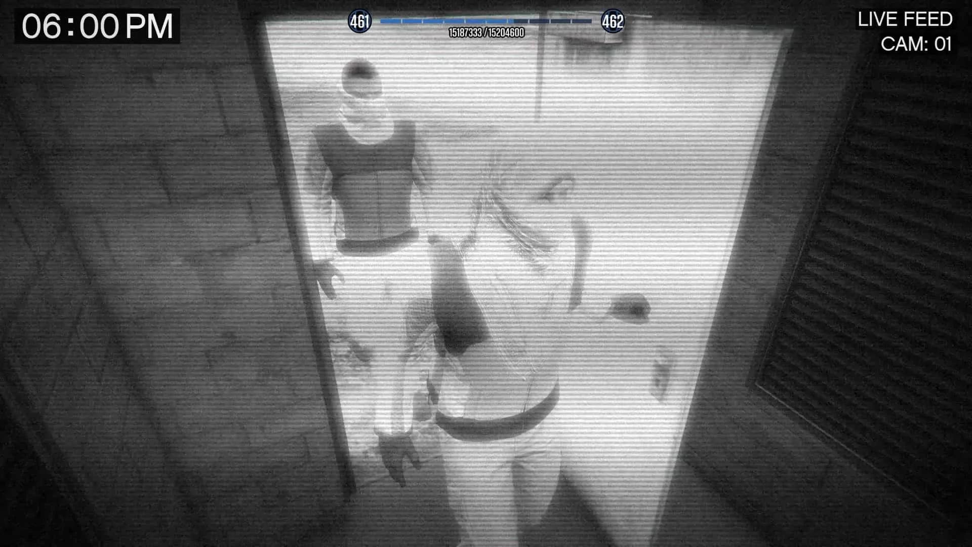 Entering facility cut scene