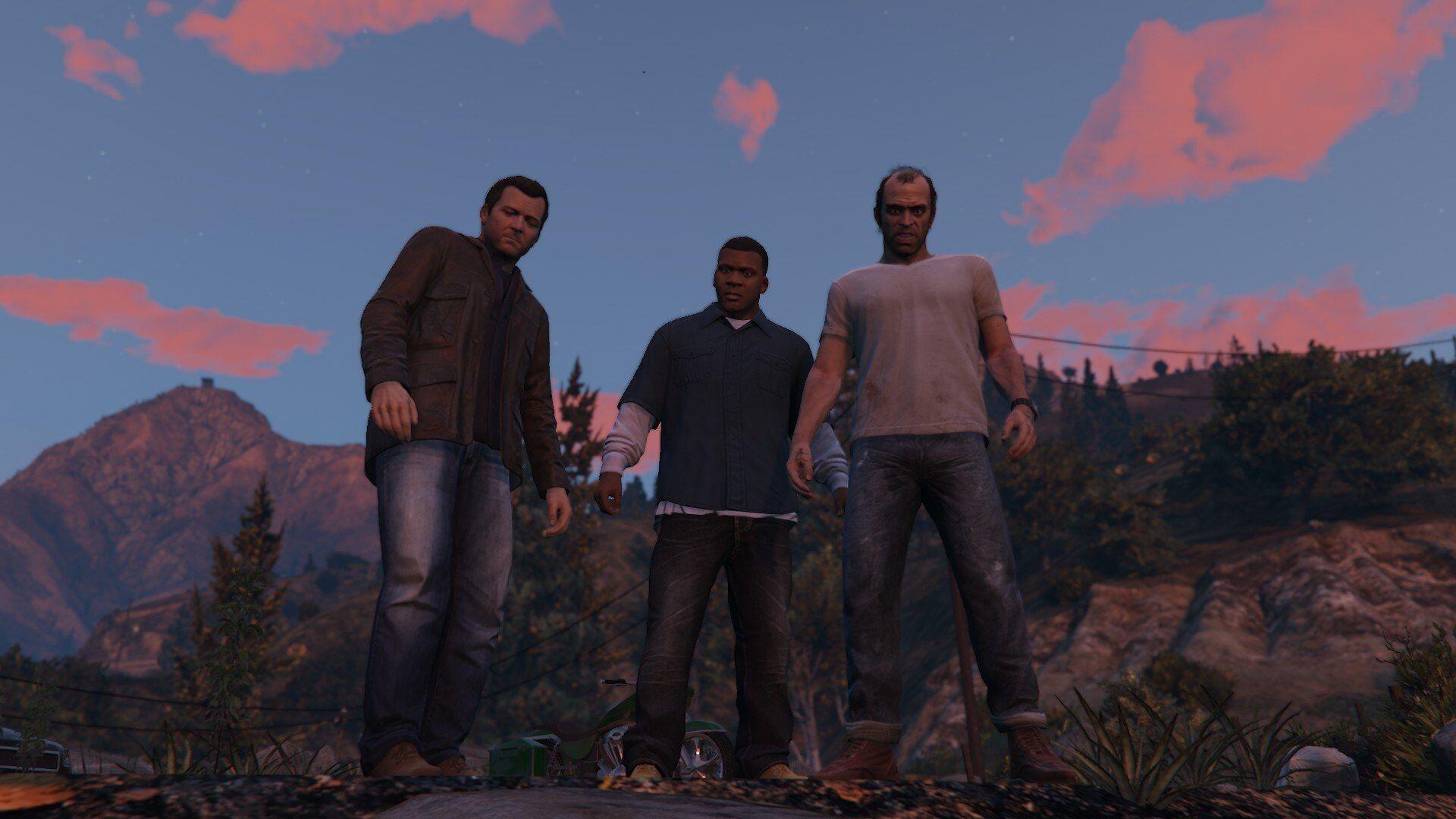 The GTA V Protagonists Are Getting Together for One Final Mission