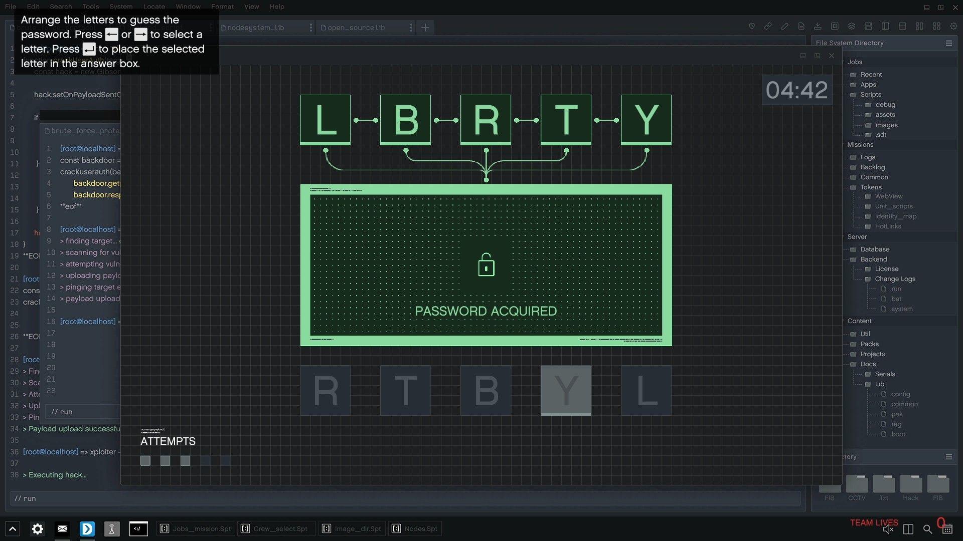 Hacking the laptop inside the Runner's house.