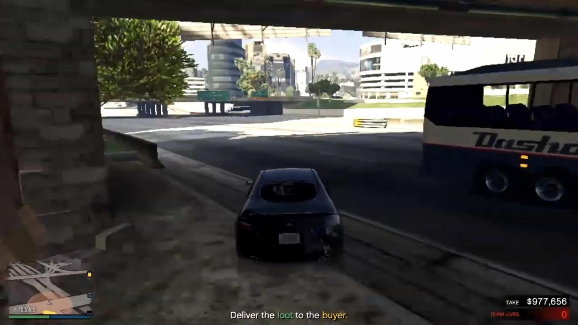 Coming out of the other end of the sewer tunnels