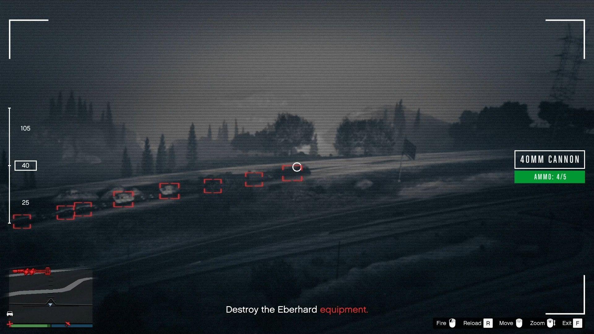 Shooting at the locomotive and destroying the remaining equipment behind the locomotive.