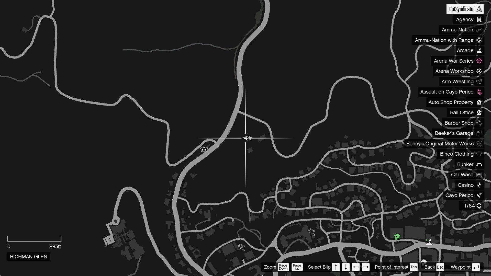 The map shows the location of the Yuanbao at Parsons Rehabilitation Center at Richman Glen.