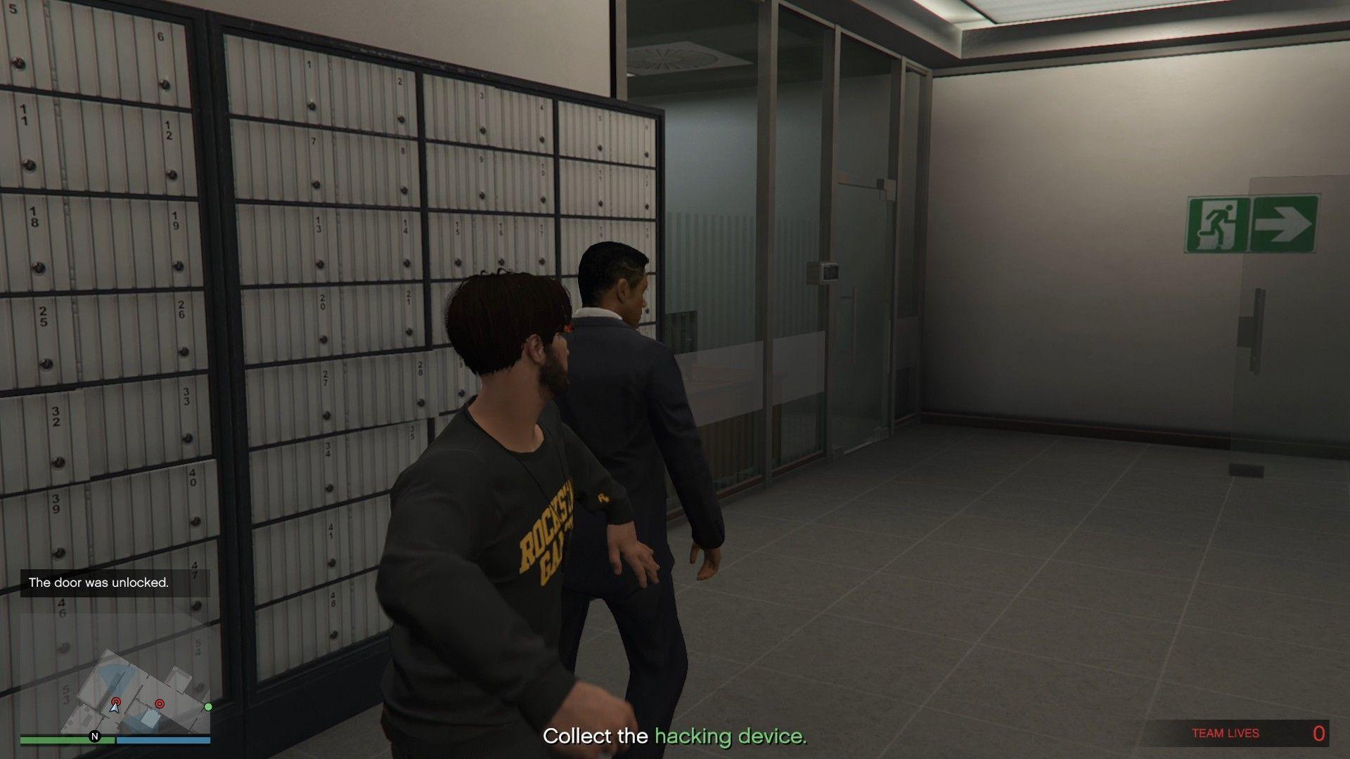 Eliminating the agent at the end of the corridor.