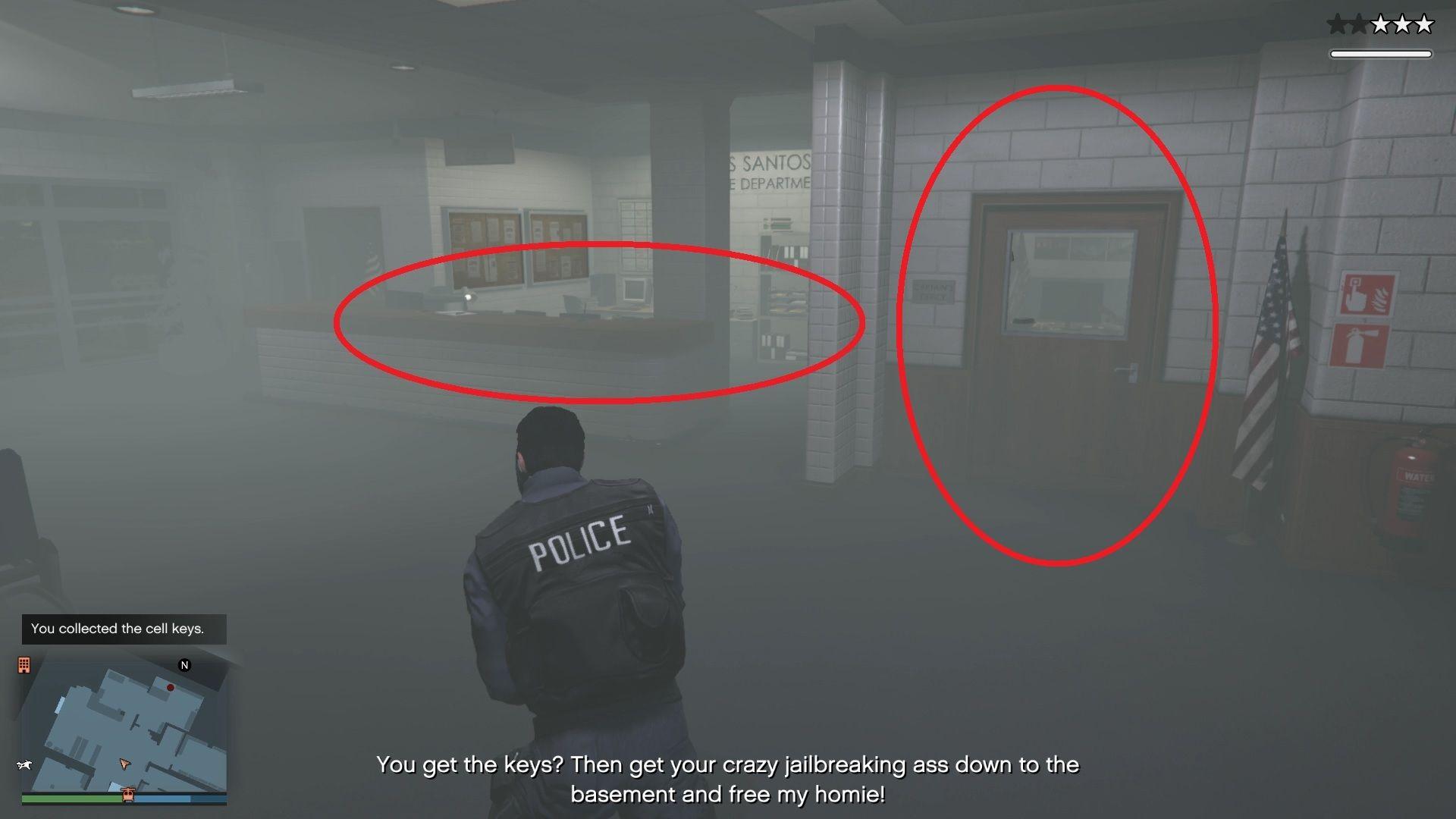 You can also find it on the desk inside the Captain's Office and sometimes on the reception desk.