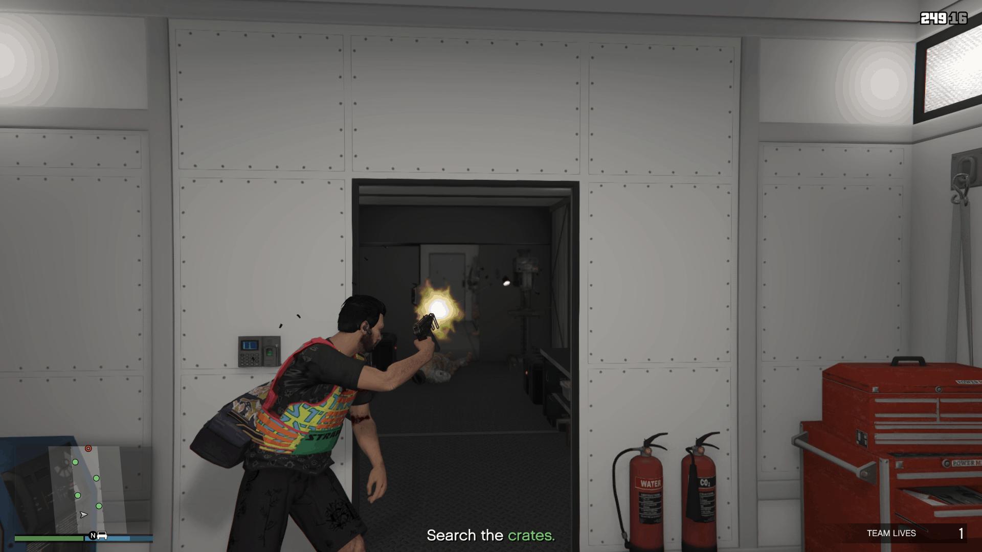 Eliminating the guards inside the transporter