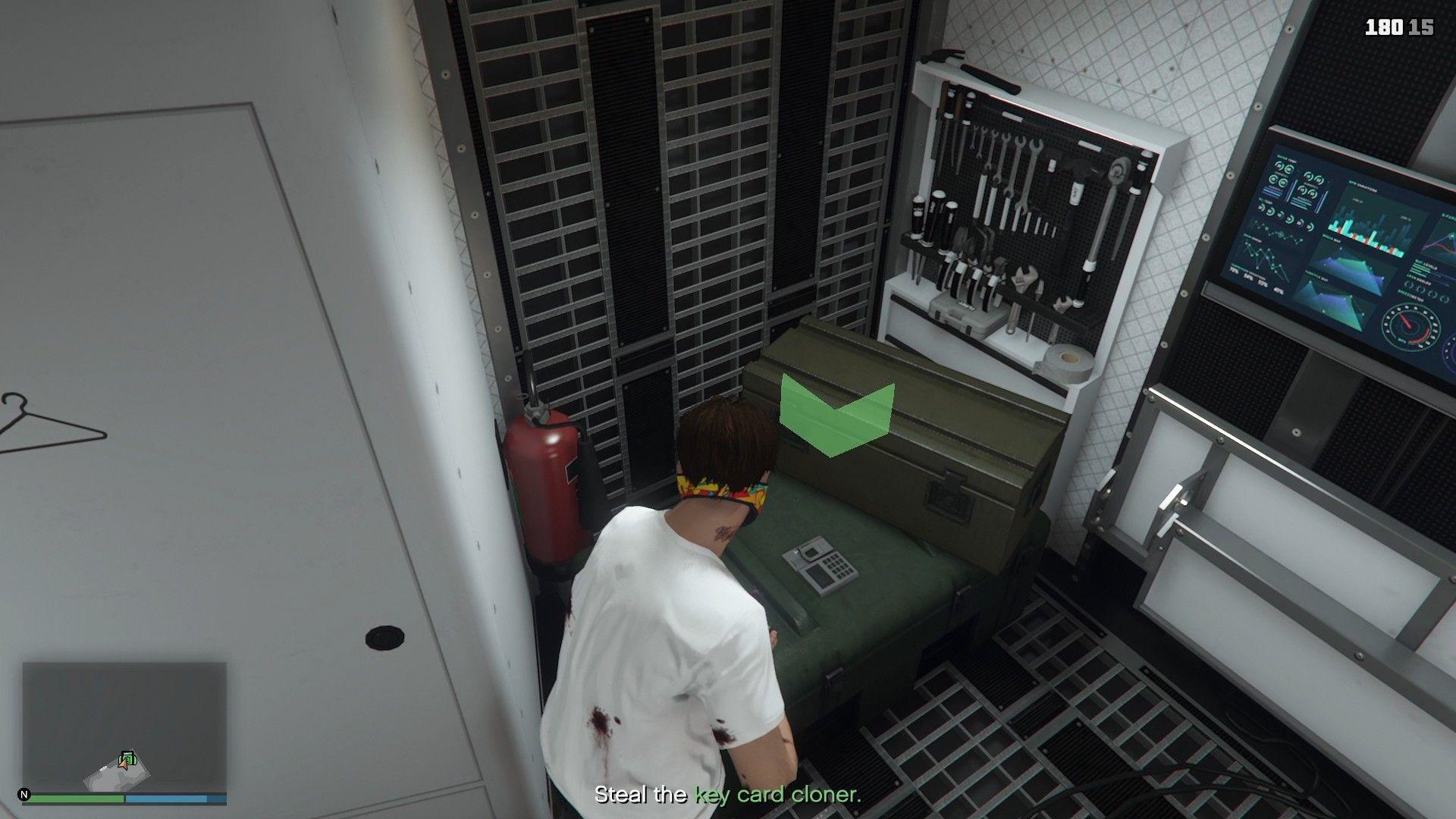 Key Card Cloner inside the Terrorbyte.