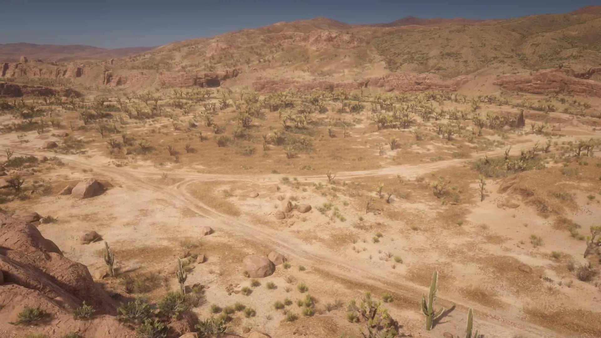 Gaptooth Ridge as seen in Red Dead Redemption 2