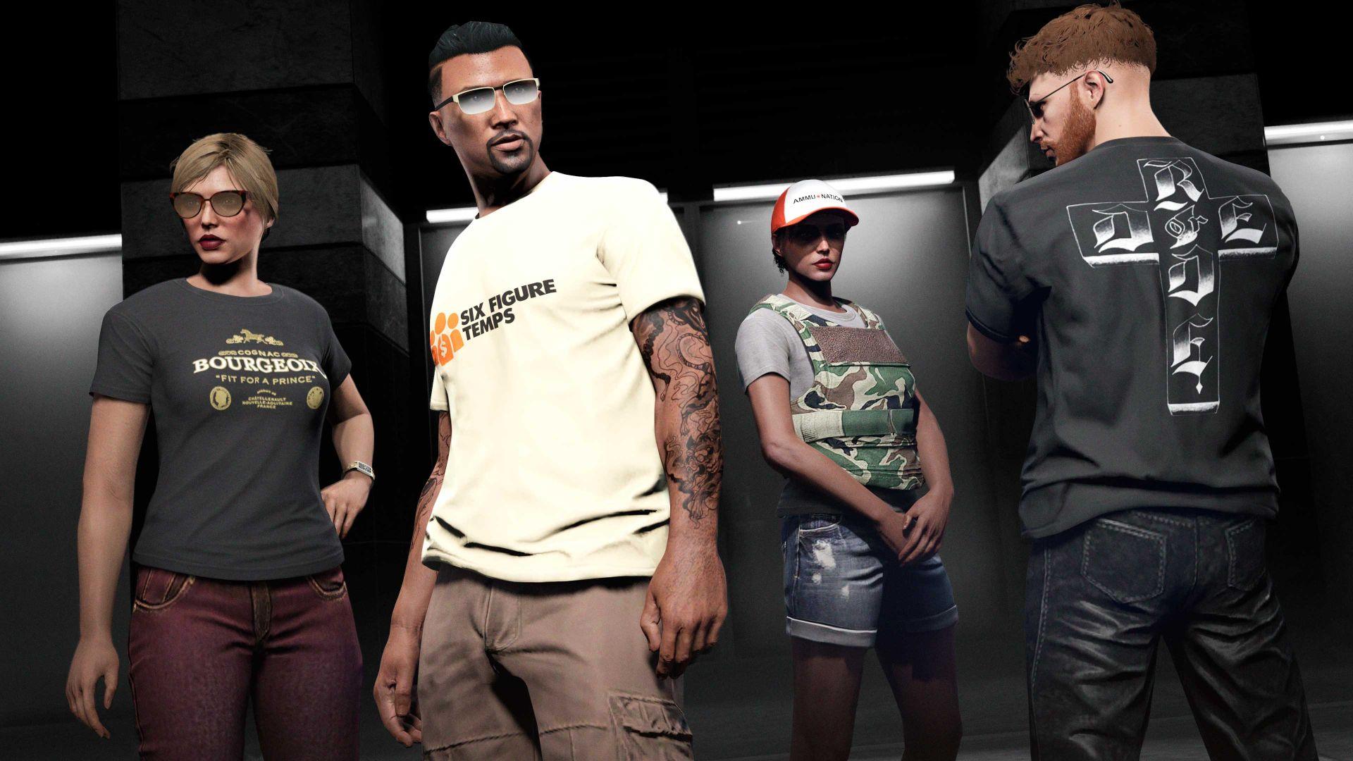 Business Battle crates this week guarantee exclusive clothing drops including new tees and an Ammu-Nation cap.