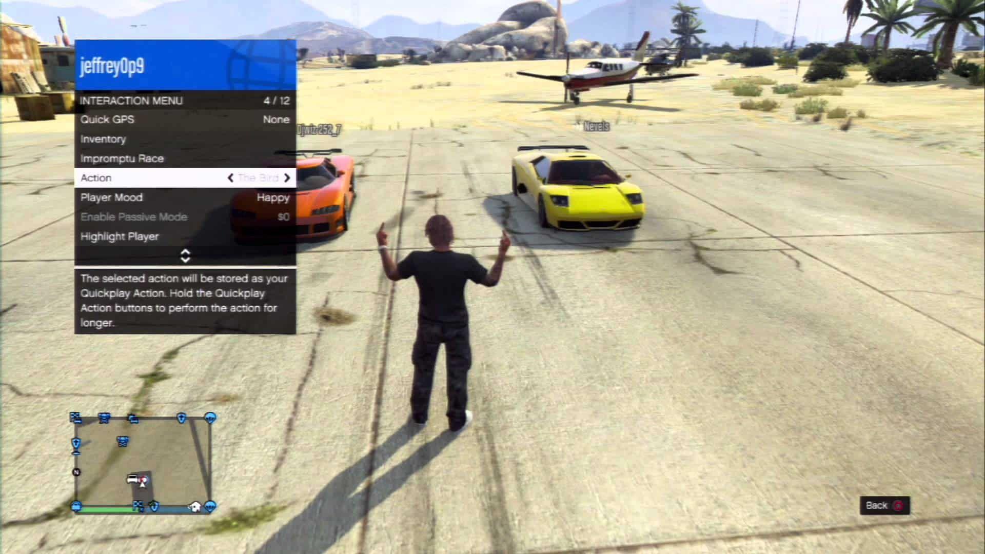 Players have been organizing makeshift drag races since launch.