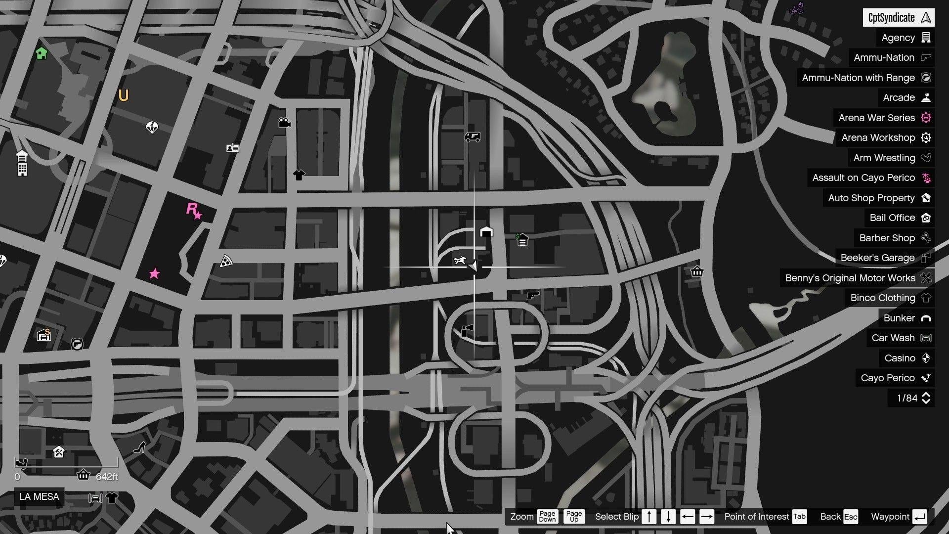 The map shows the location of the Yuanbao in La Mesa.