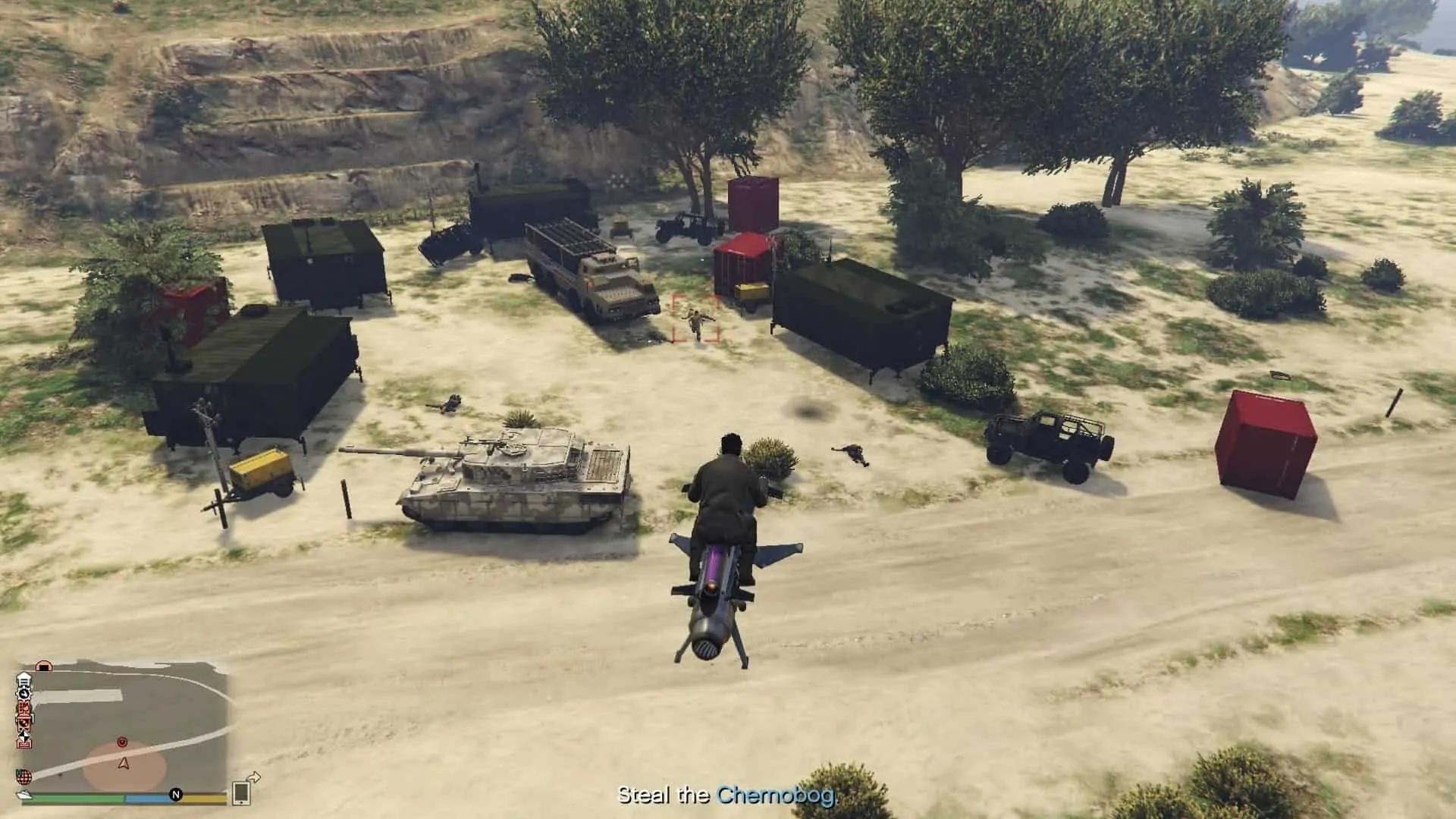 Driver coming out of the Chernobog