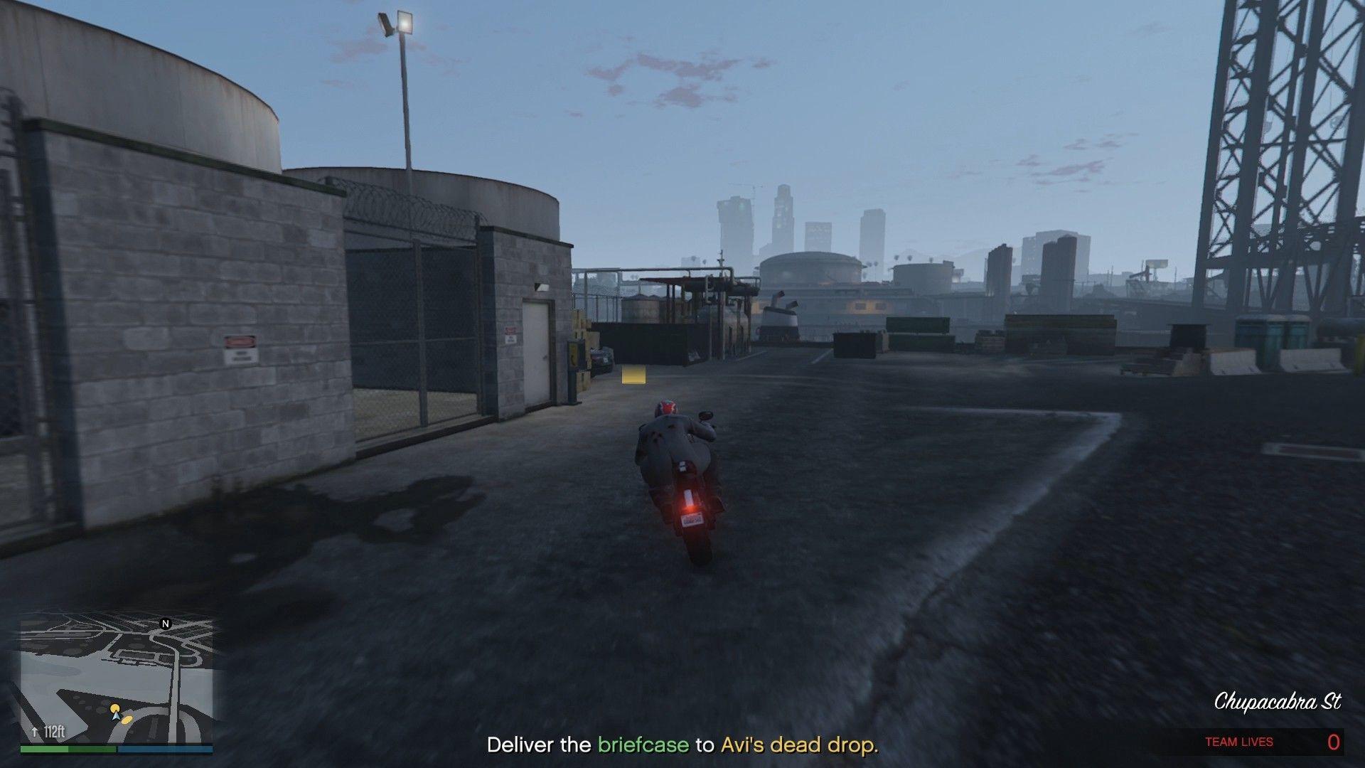 Avi's dead drop location.