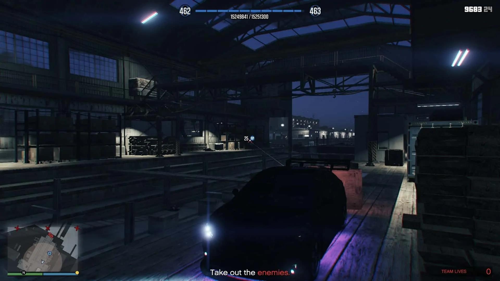 Sitting back in the Armored Kumara and taking out the enemies which the helicopters dropped