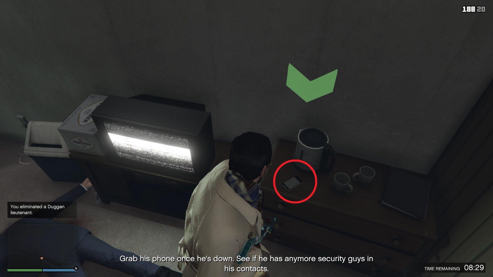 Duggan lieutenant's phone.