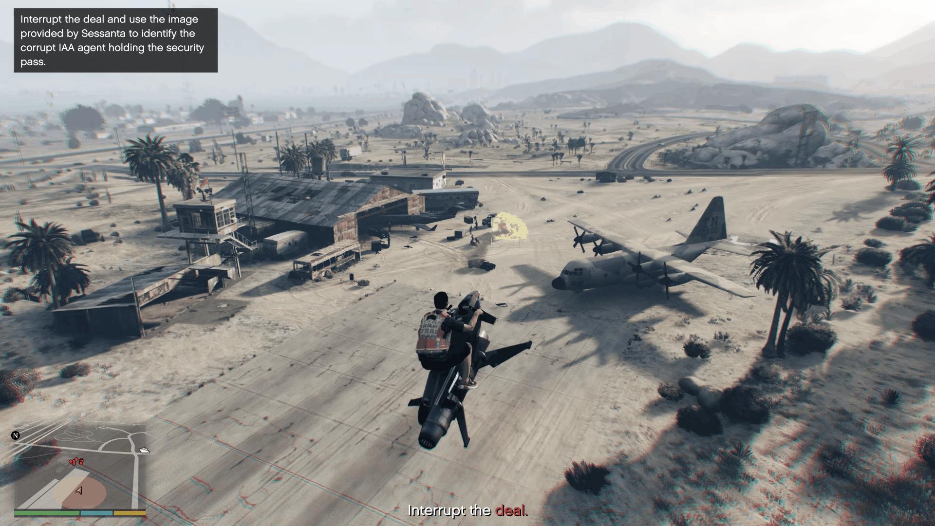 Interrupting the deal by attacking