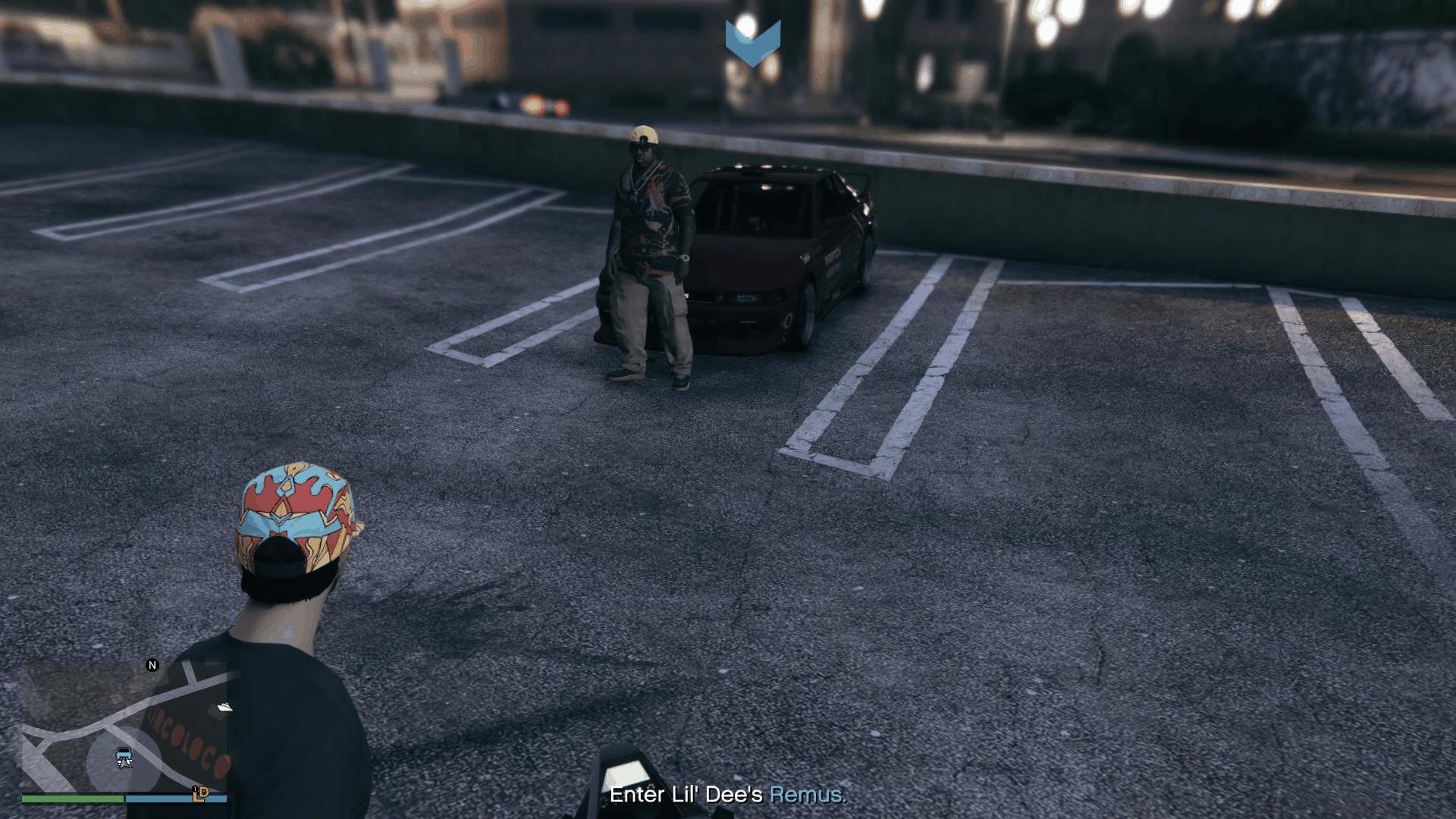 Meeting Lil Dee for the first time