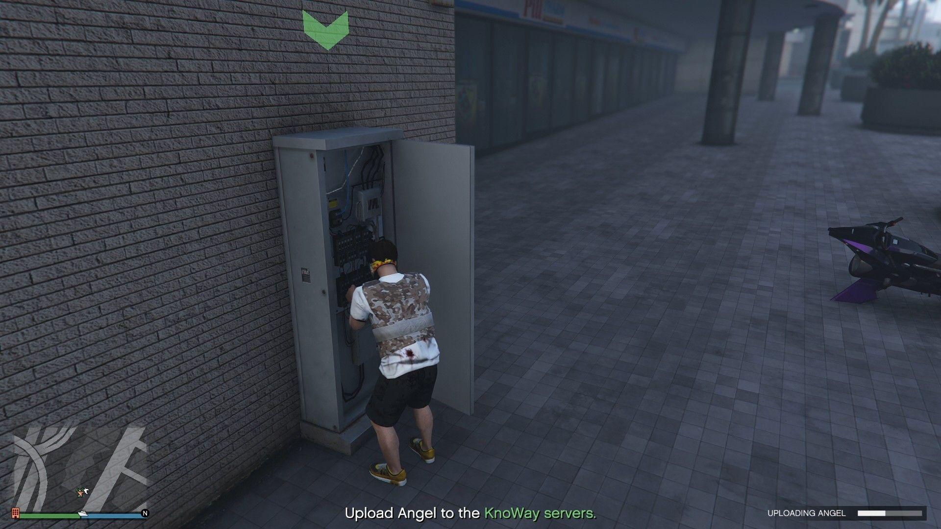 Uploading AI Concierge, Angel, to the KnoWay server.