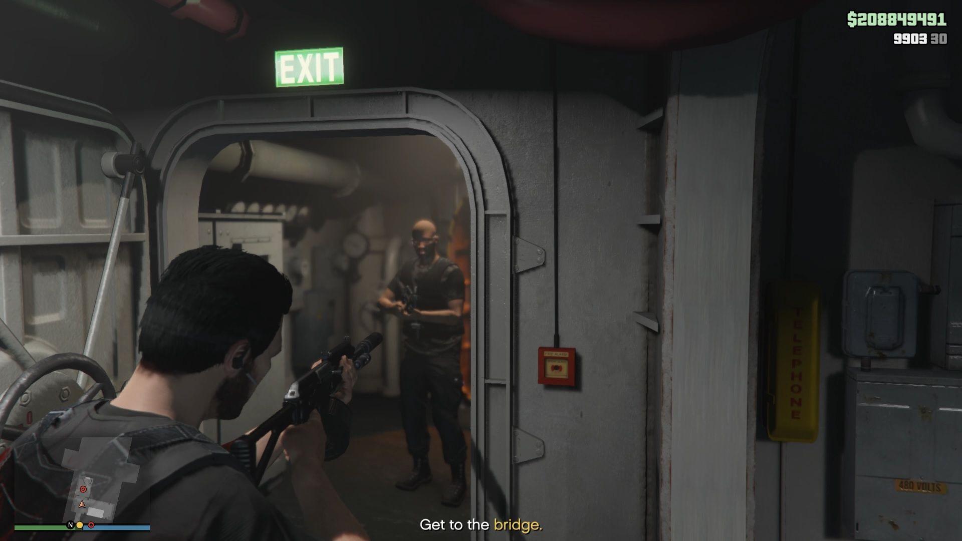 The guard on the right.