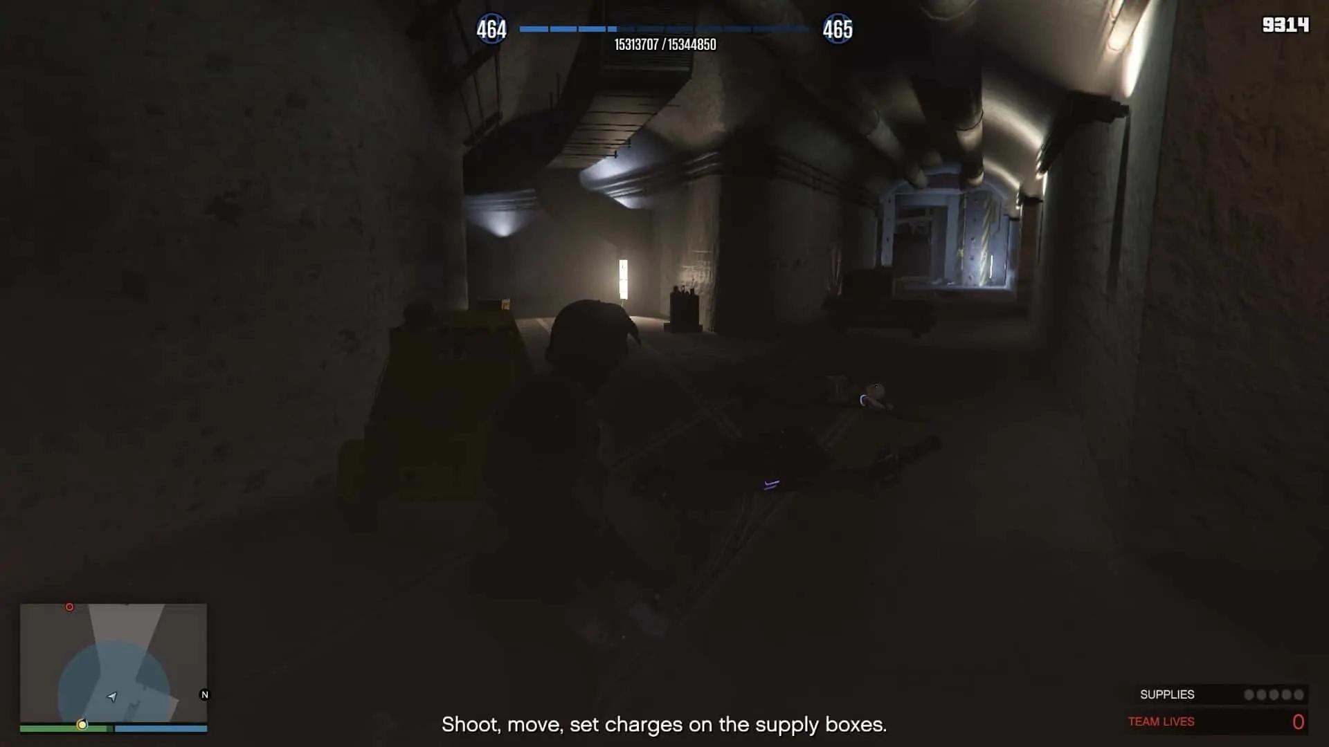 Intersection to go either right or left