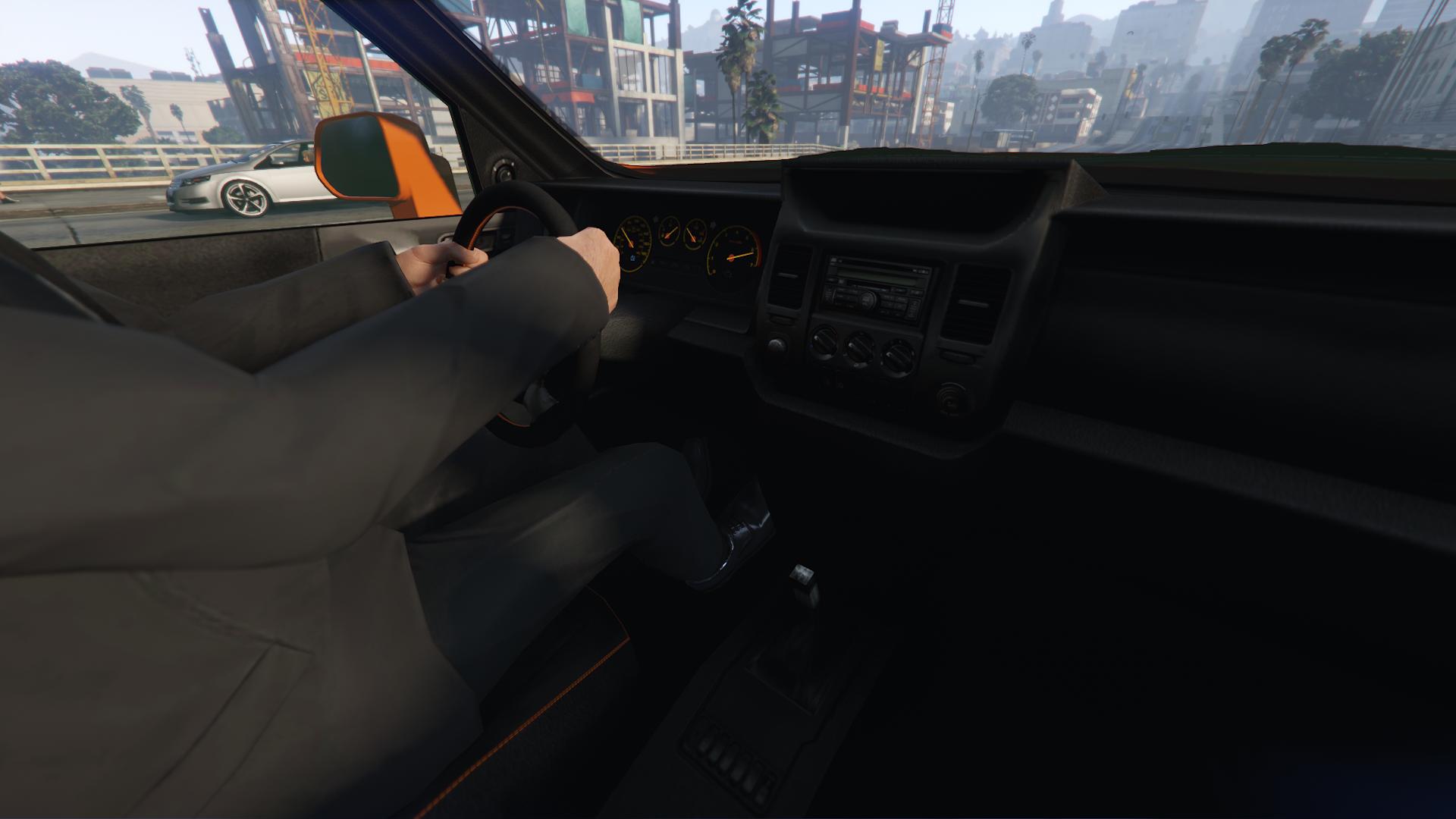 The interior of Enus Jubilee as seen in GTA Online.