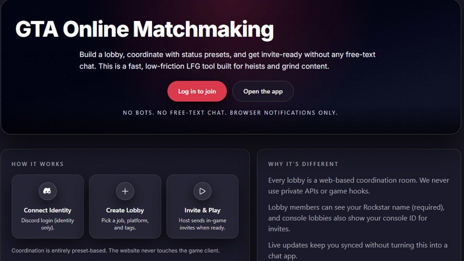 GTABOOM's GTA Online Matchmaking Tool Guide