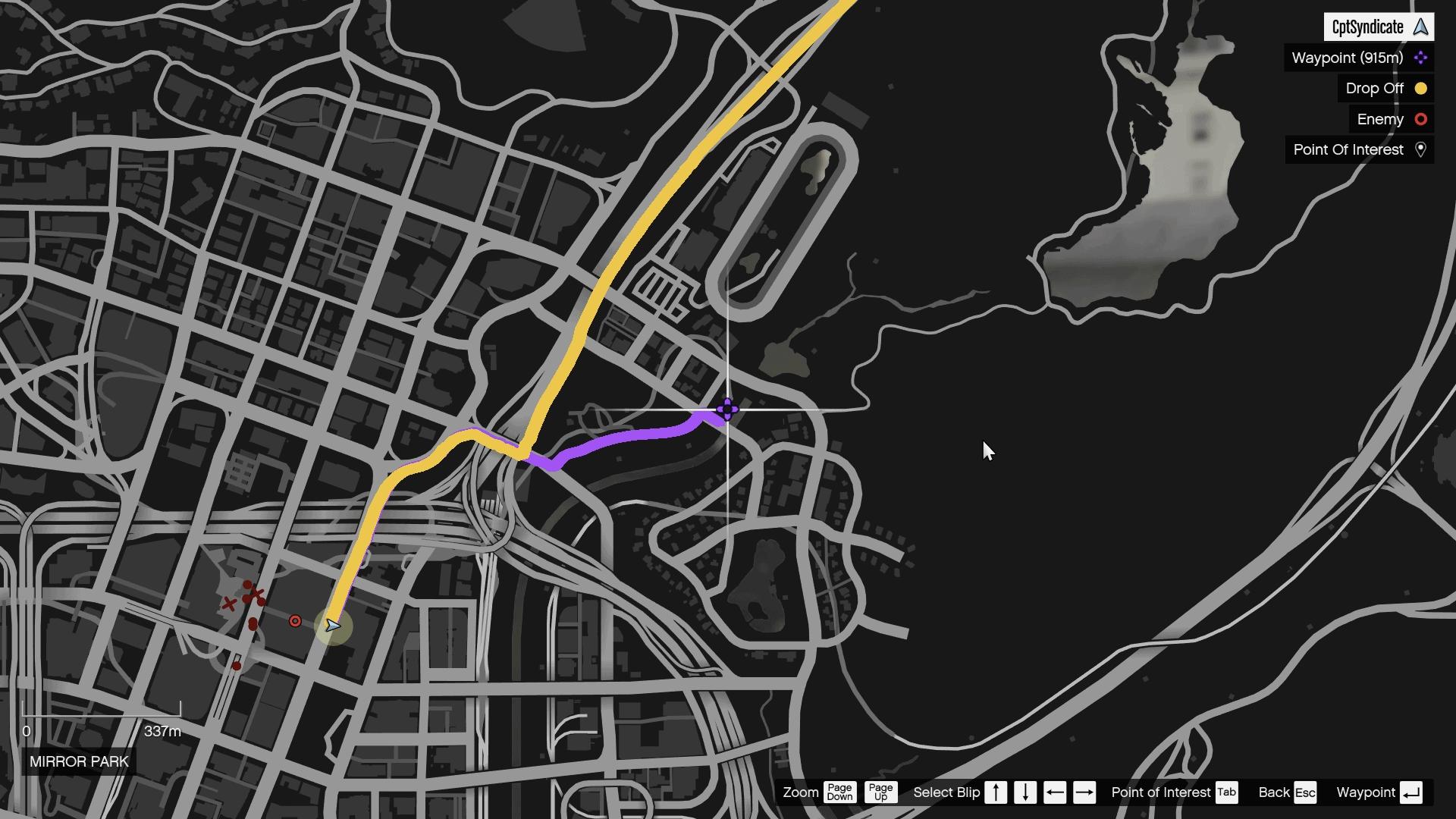 Sewer tunnel entrance marked