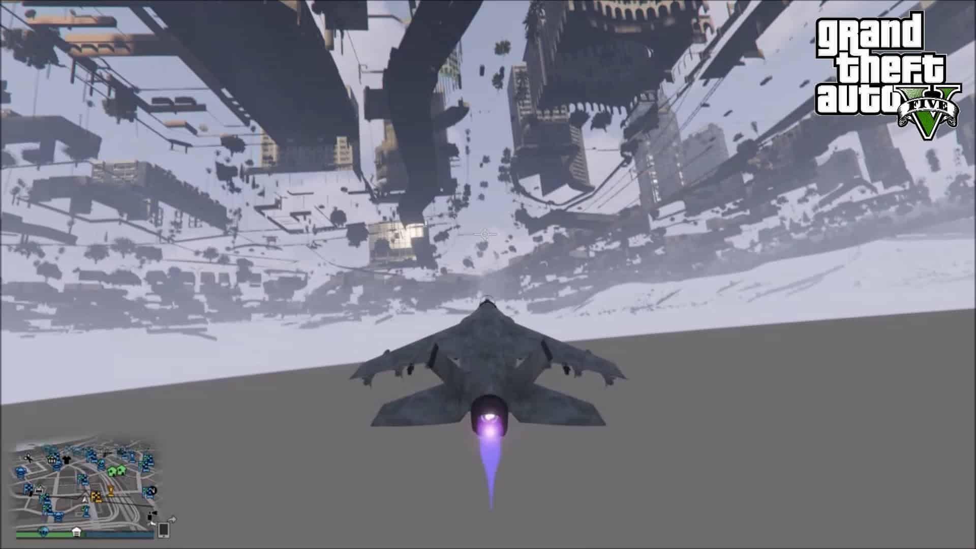 "Wall" breaching the ground to go under the map is another popular glitch.