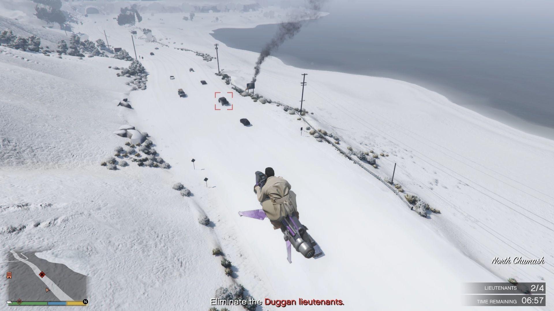 One of the Duggan Duggan Lieutenants driving around.