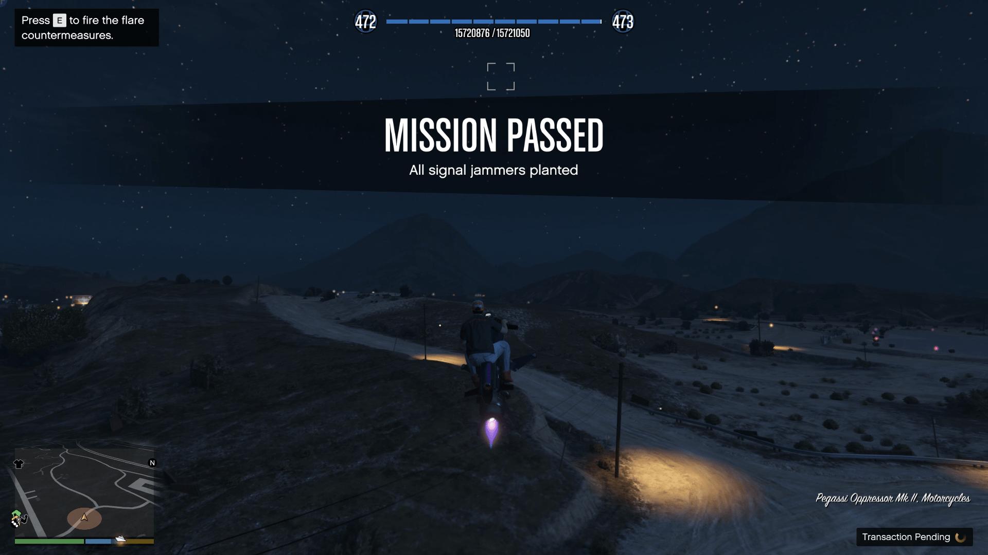 All signal jammers planted